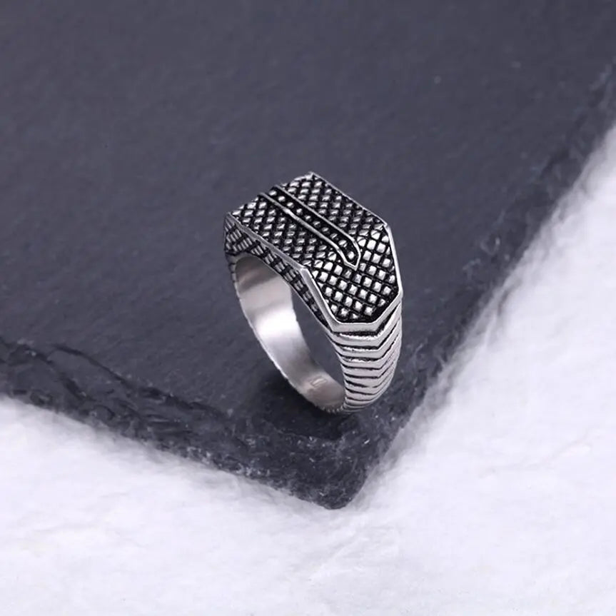 BAGUE CHEVALIERE HOMME Kingka