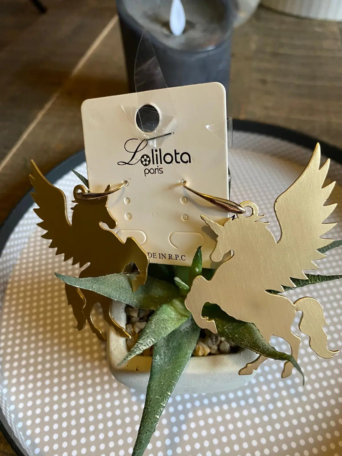 Boucles d'oreilles licornes Lolilota Lolilota