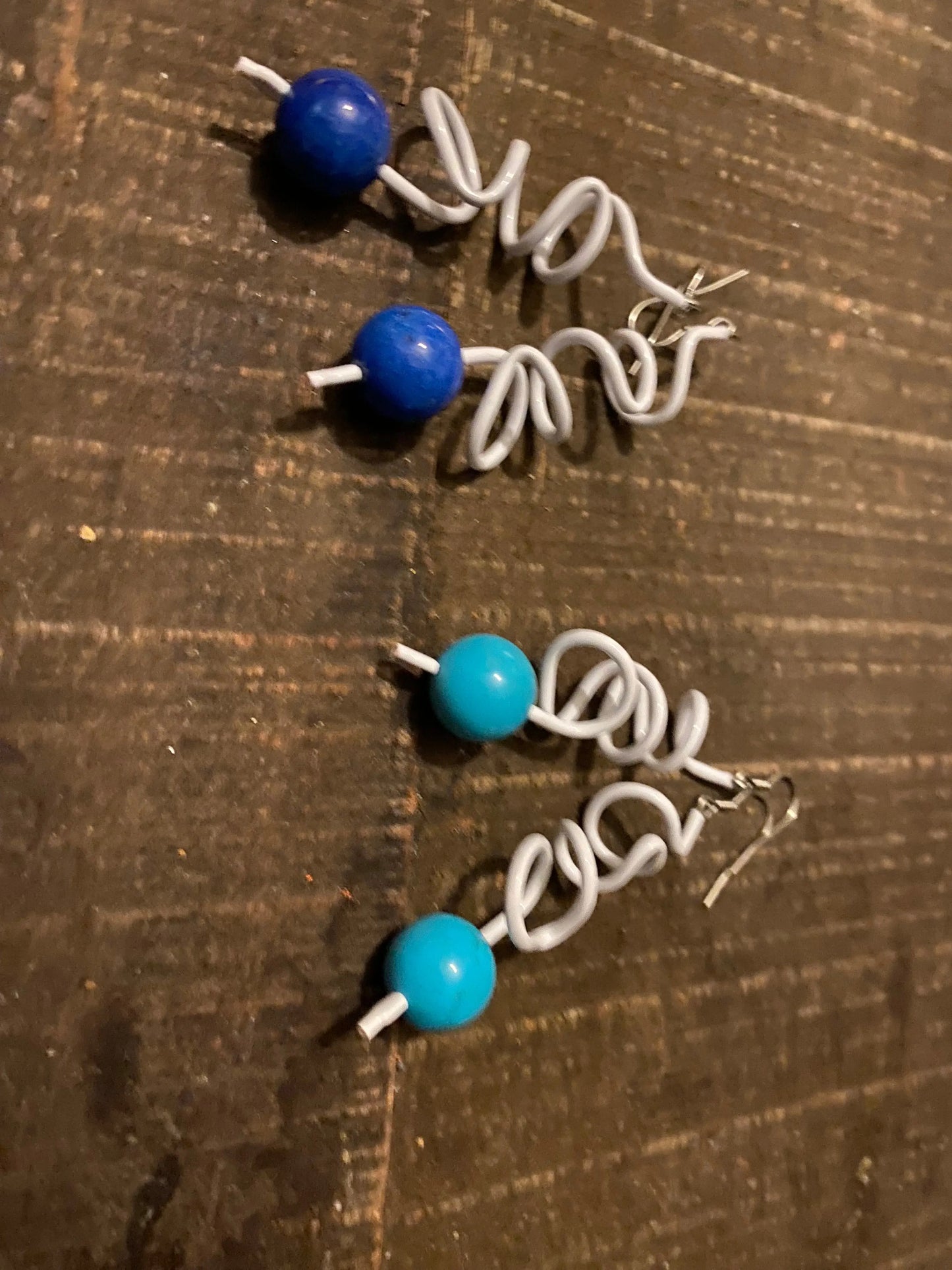 Boucles d'oreilles tourbillon Samuel Coraux