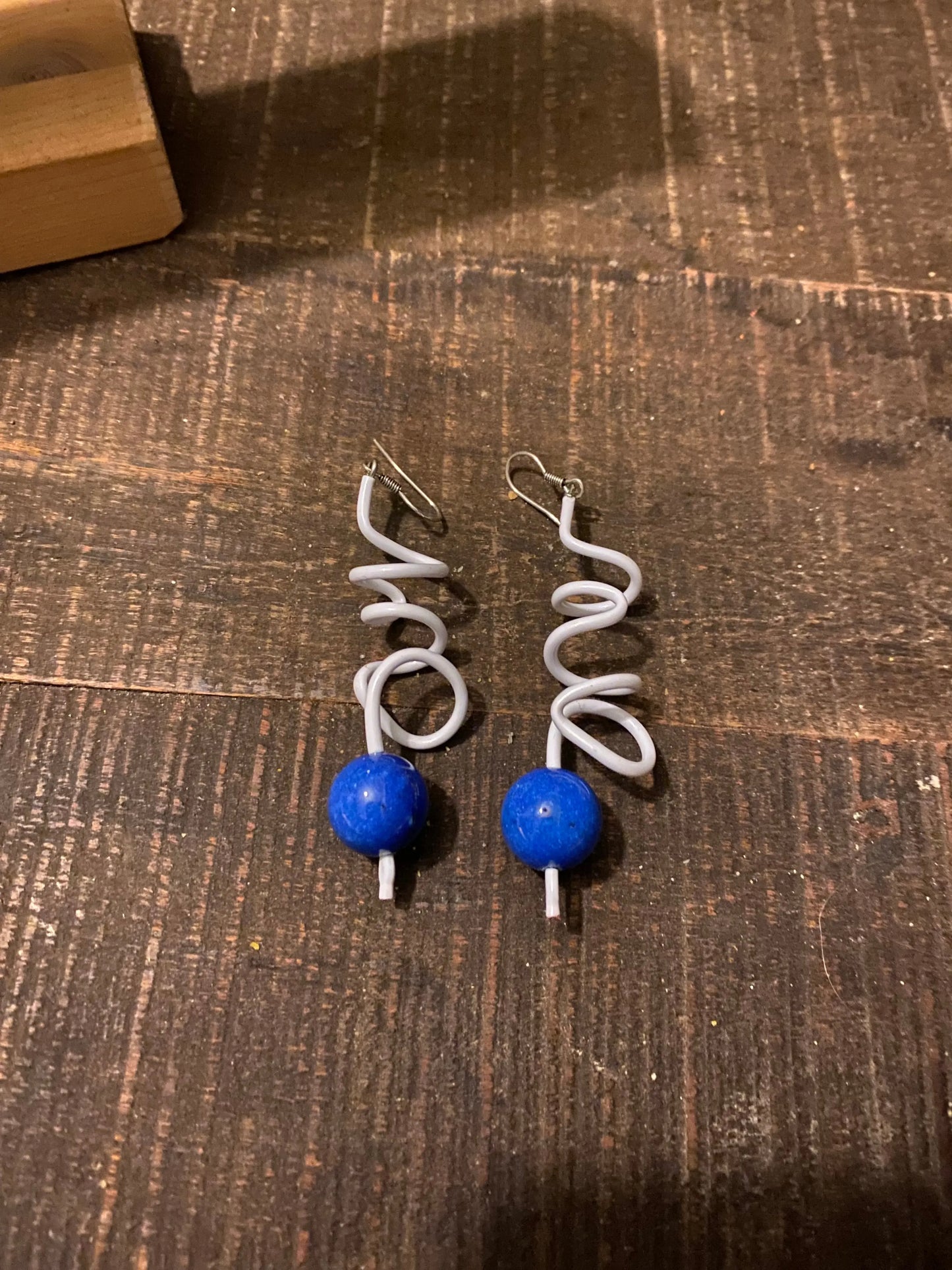 Boucles d'oreilles tourbillon Samuel Coraux