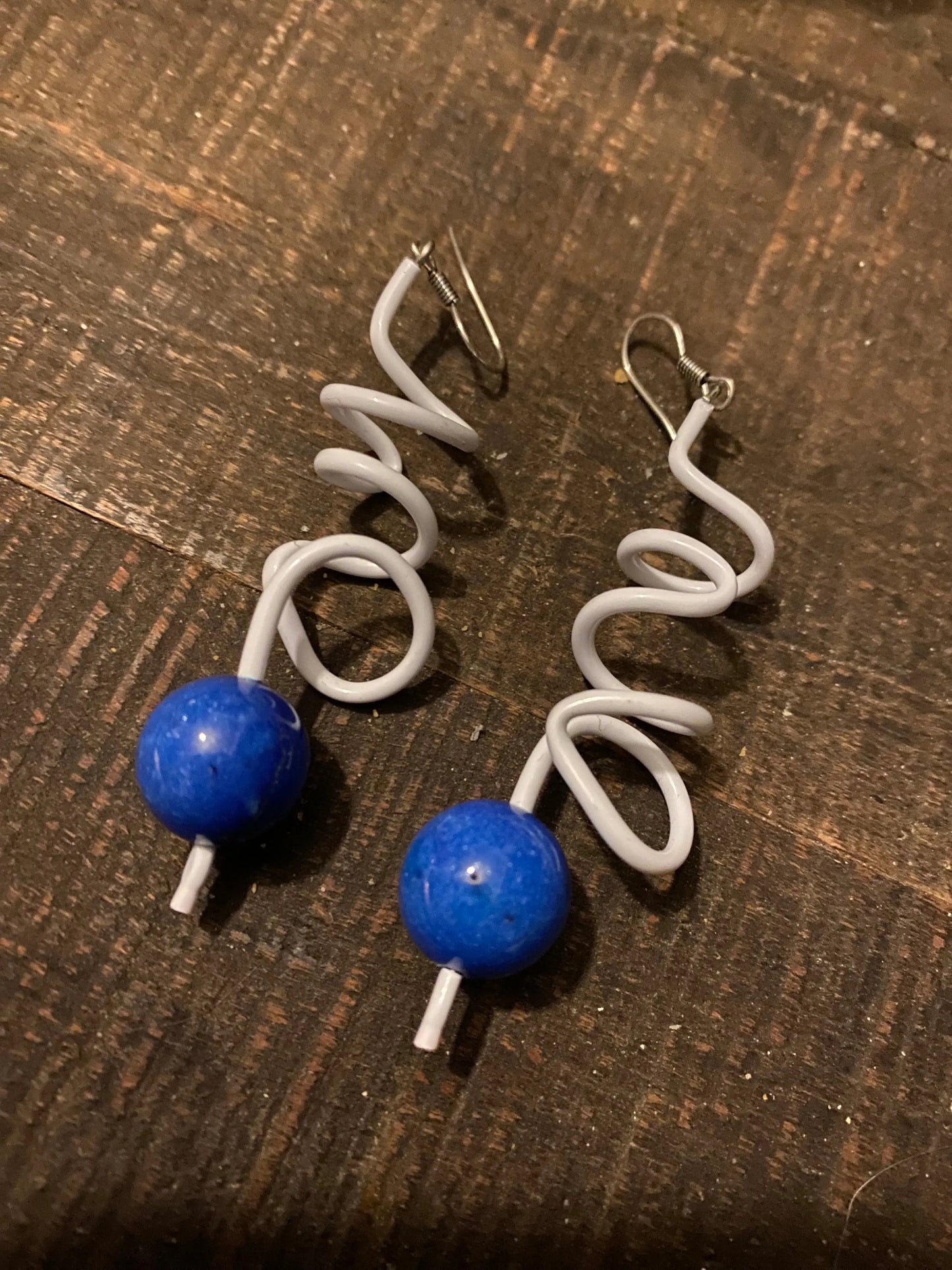 Boucles d'oreilles tourbillon Samuel Coraux