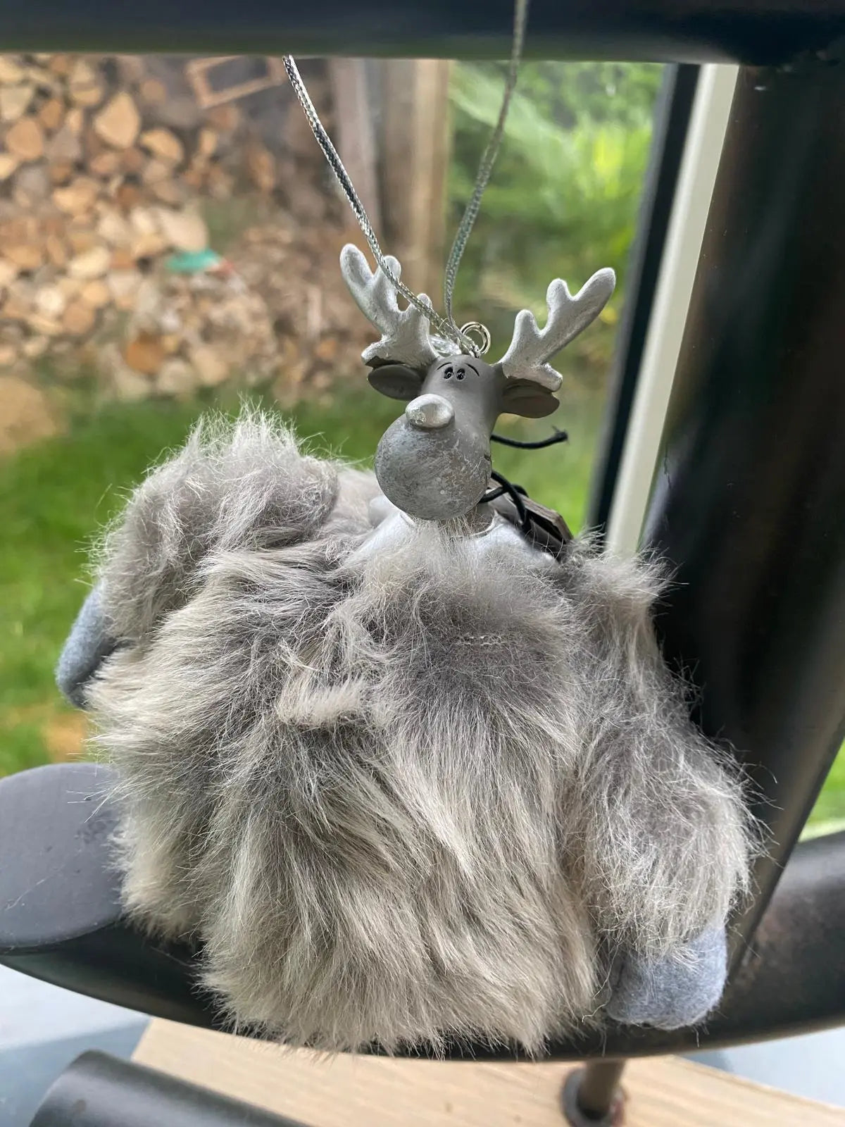 Boule peluche cerf J-L