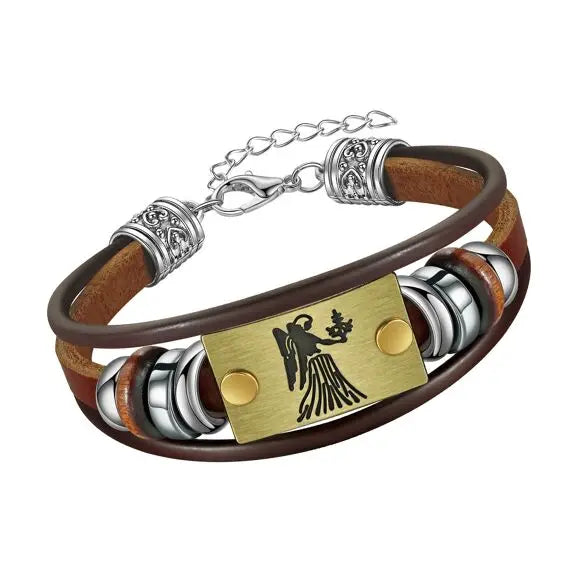 Bracelet en cuir homme VIERGE Otto Blumenschein