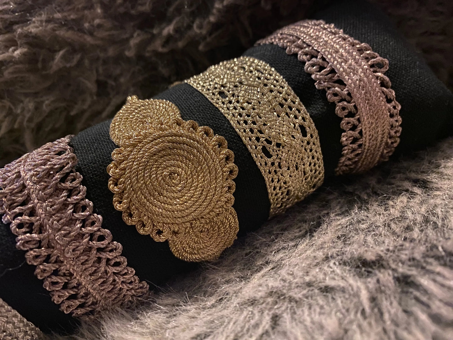 Bracelet ornemental VIEUX ROSE ART&MISS