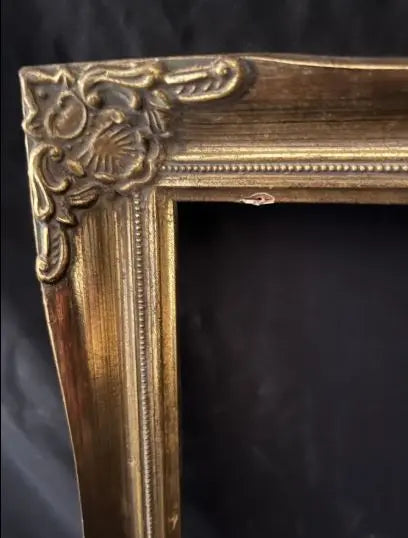 Cadre bois doré Antik brokant
