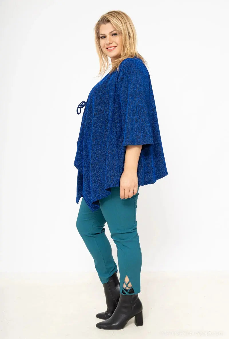 Cardigan fluide à paillettes, fabrication française 2W Paris