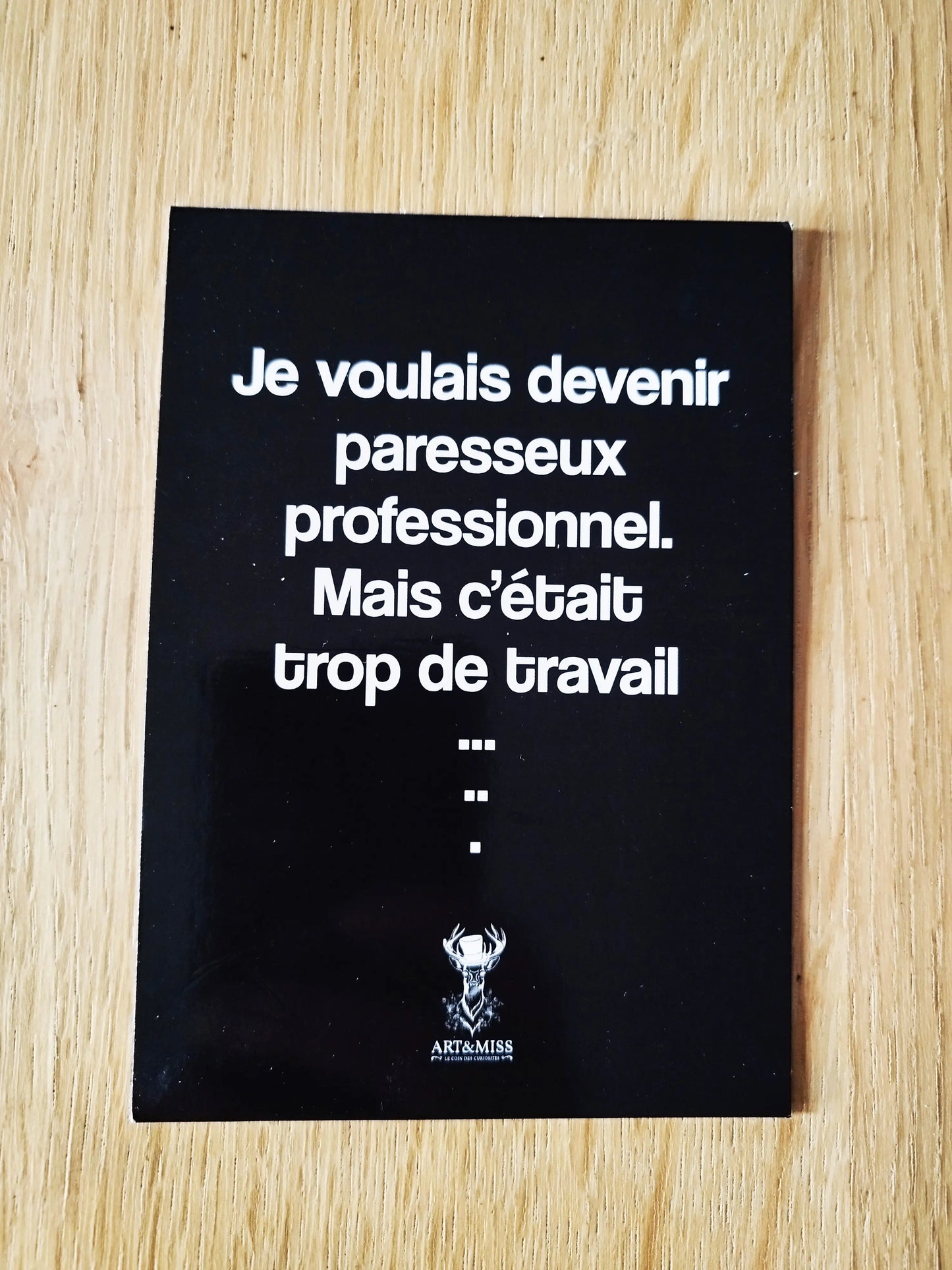 Cartes postales humoristiques ART&MISS