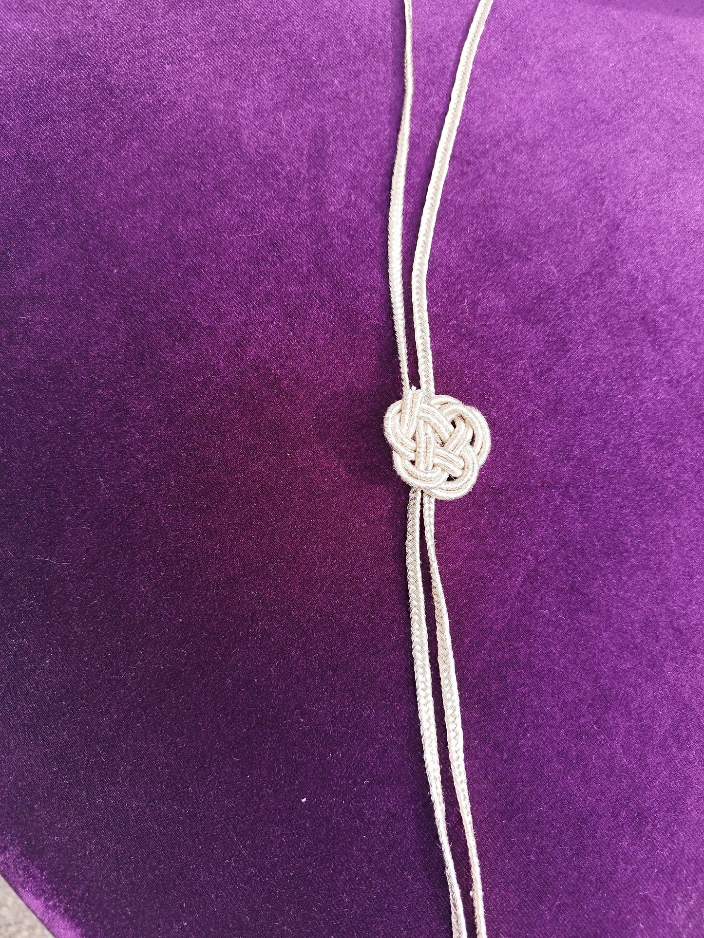 Collier passementerie rose gold ART&MISS