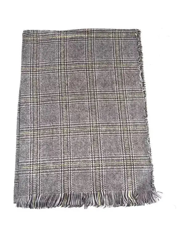 Echarpe homme motif carreau LINETA