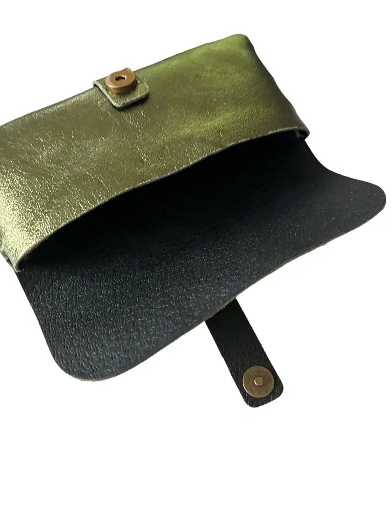 Etui à lunettes en cuir irisé FABRICATION ITALIENNE JULIET'S&CO