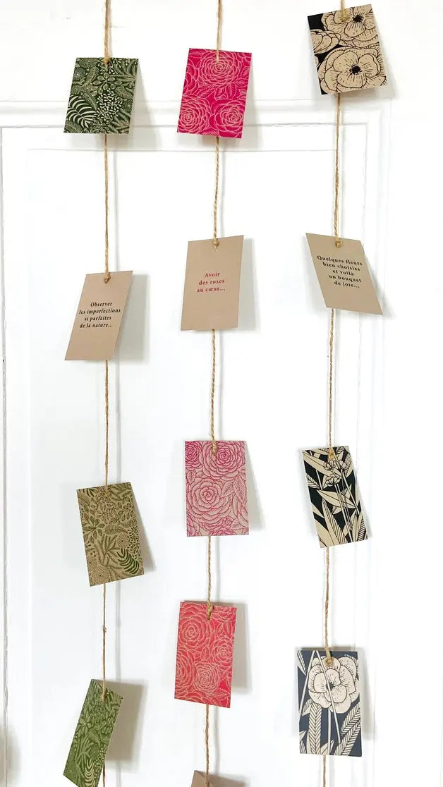 Guirlande "Nature" Le cerisier blanc