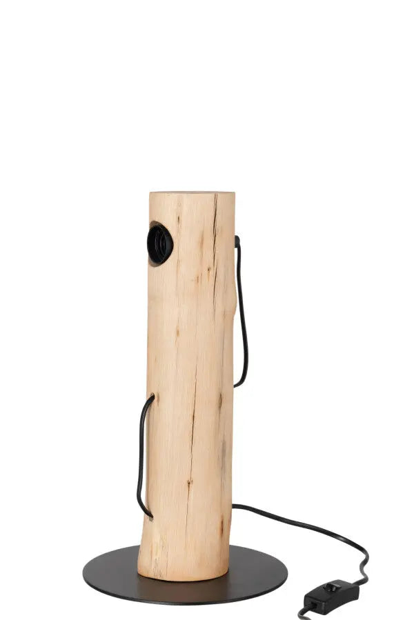 Lampe Silas Bois De Berangan Naturel J-L