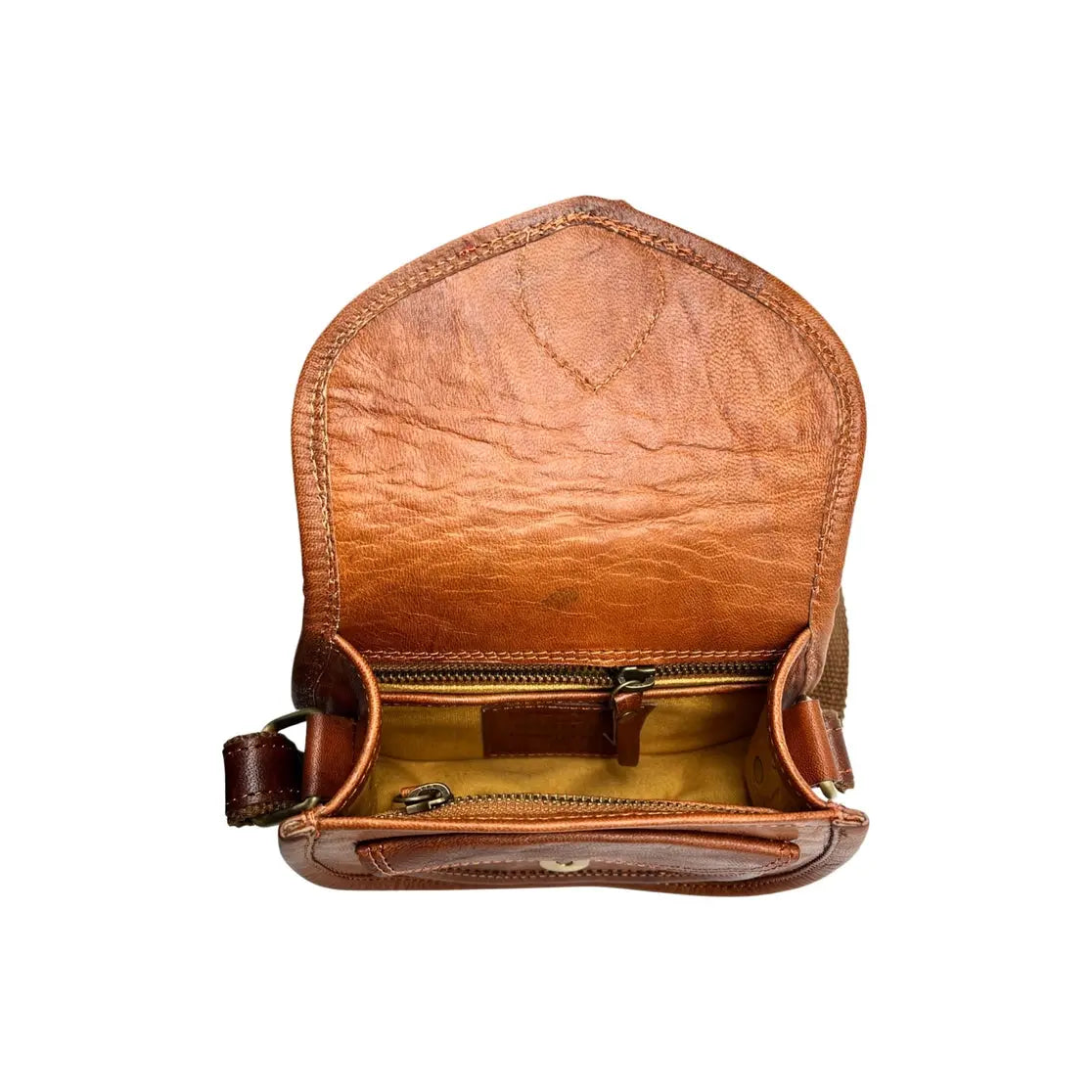 SAC BANDOULIERE CHEYENNE FINITION LEOPARD Louisa Lee