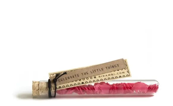 Tube Confettis roses Birambi