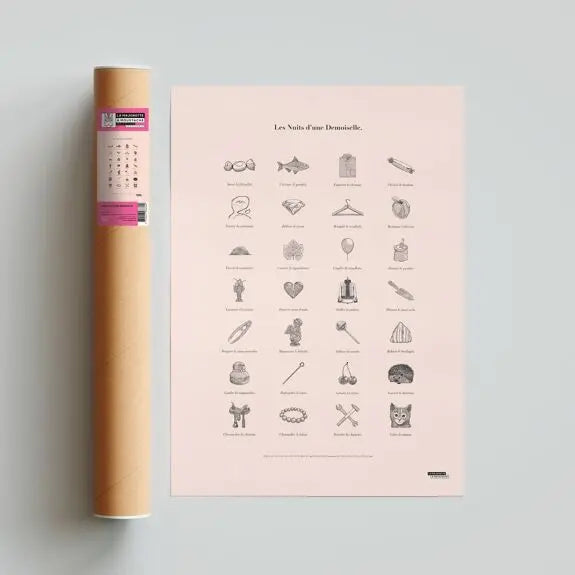 Affiche Les nuits d'une demoiselle La Majorette à Moustache