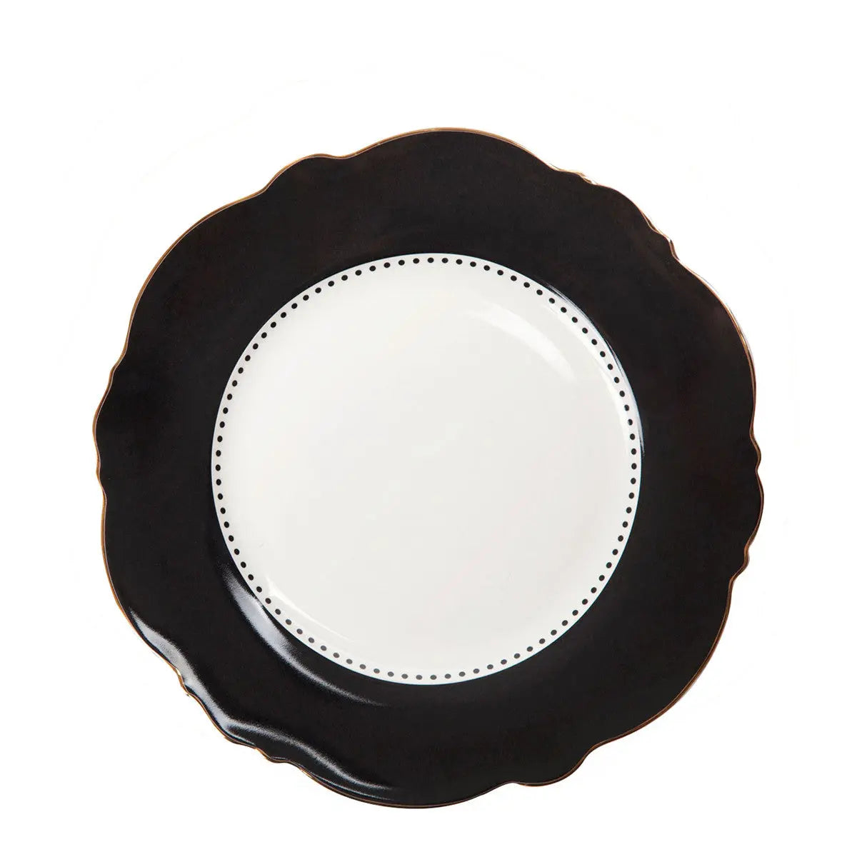 Assiette à dessert Madame de Récamier - Gris foncé Mathilde M