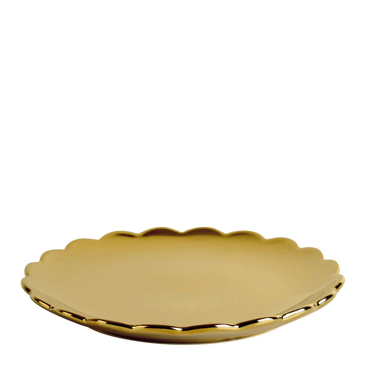 Assiette à dessert Marguerite - Doré Mathilde M