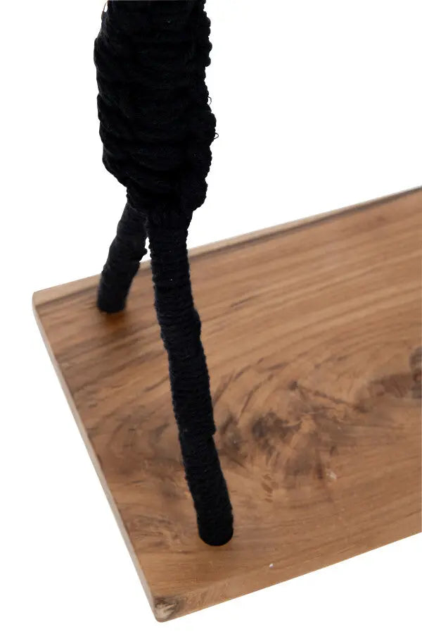 Balancoire Coton/Albasia Bois Noir J-L