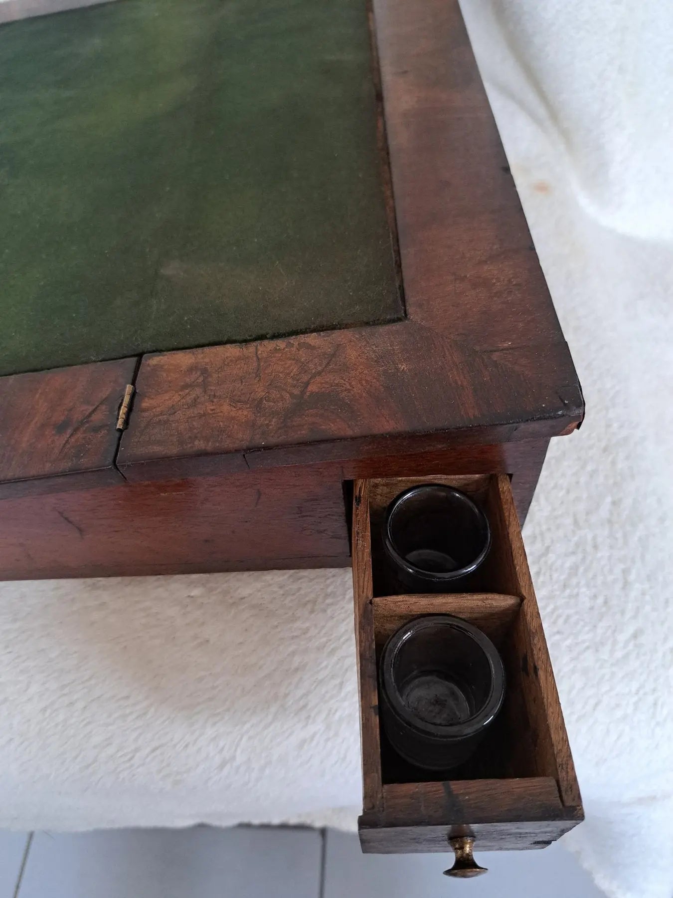Boîte à écrire avec encrier Antik brokant