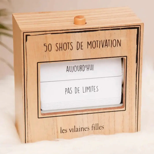 Boite à messages 50 shots de motivation Les Vilaines Filles