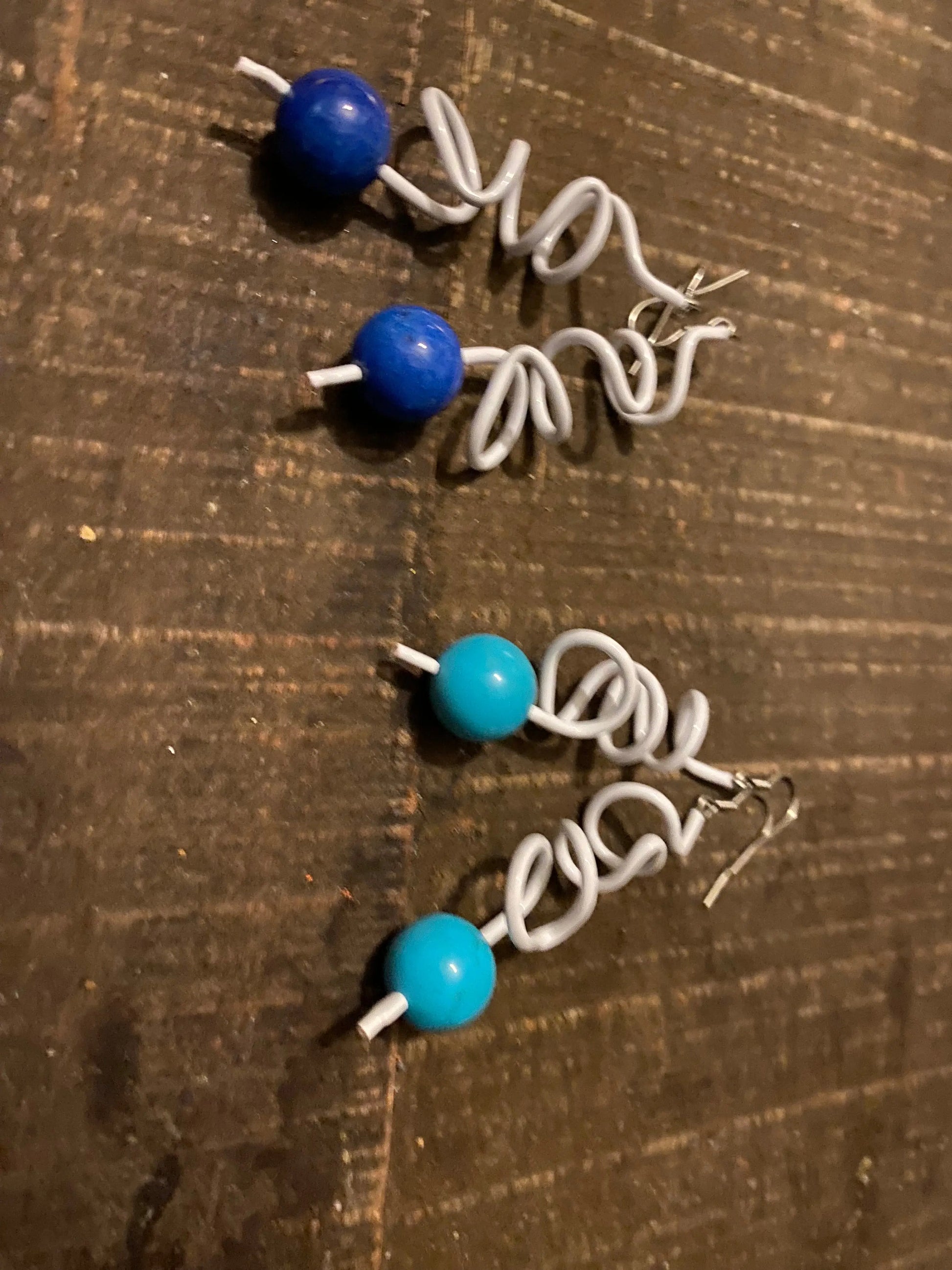 Boucles d'oreilles tourbillon Samuel Coraux