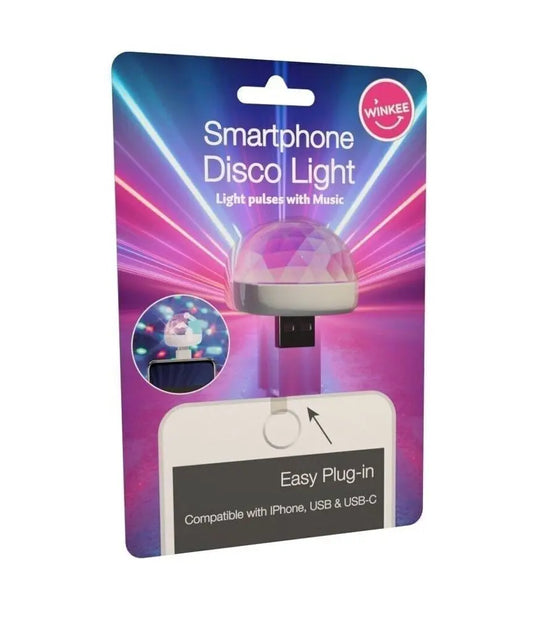 Boule disco pour téléphone portable winkee