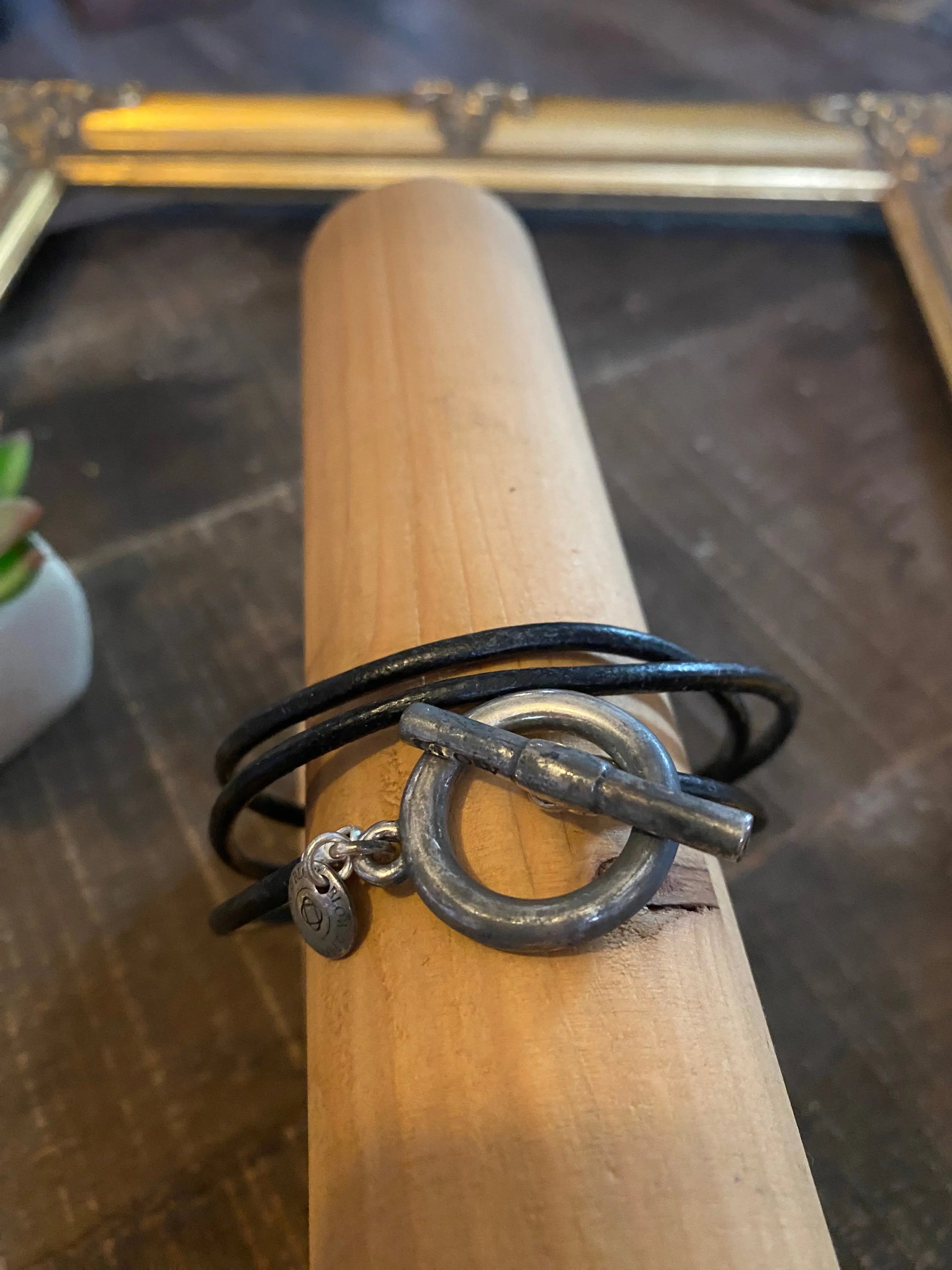 Bracelet cuir 3 tours Blow Bijoux
