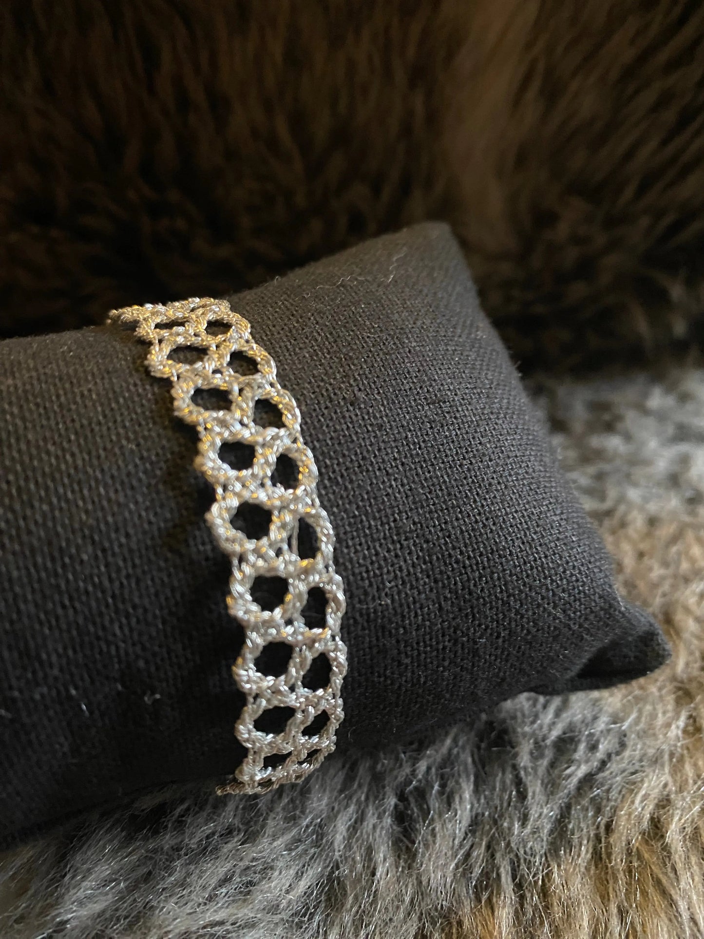 Bracelet passementerie ARGENT ART&MISS