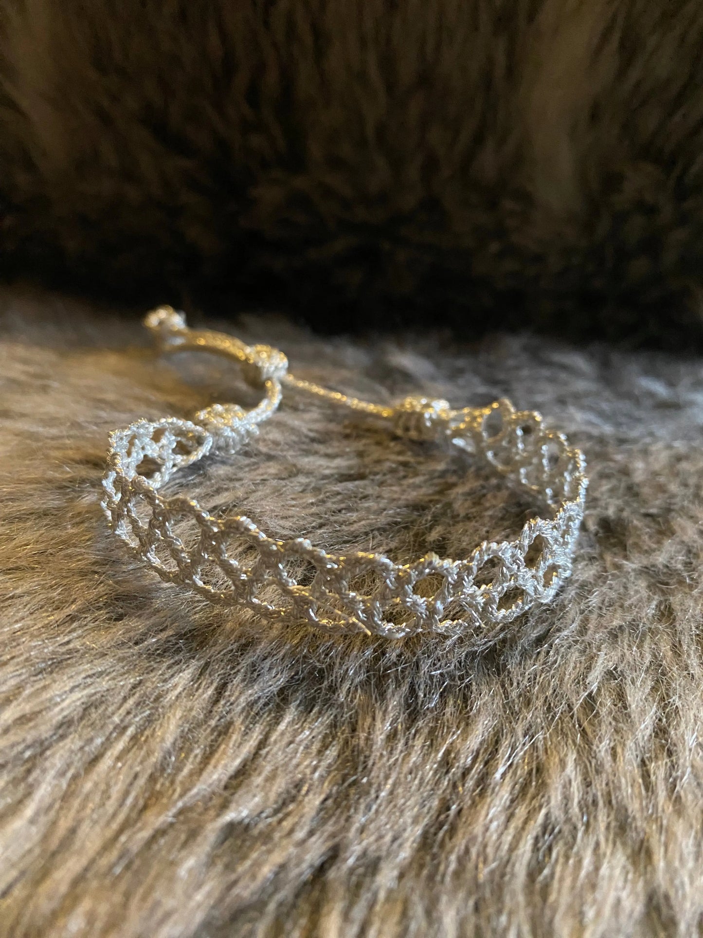 Bracelet passementerie ARGENT ART&MISS