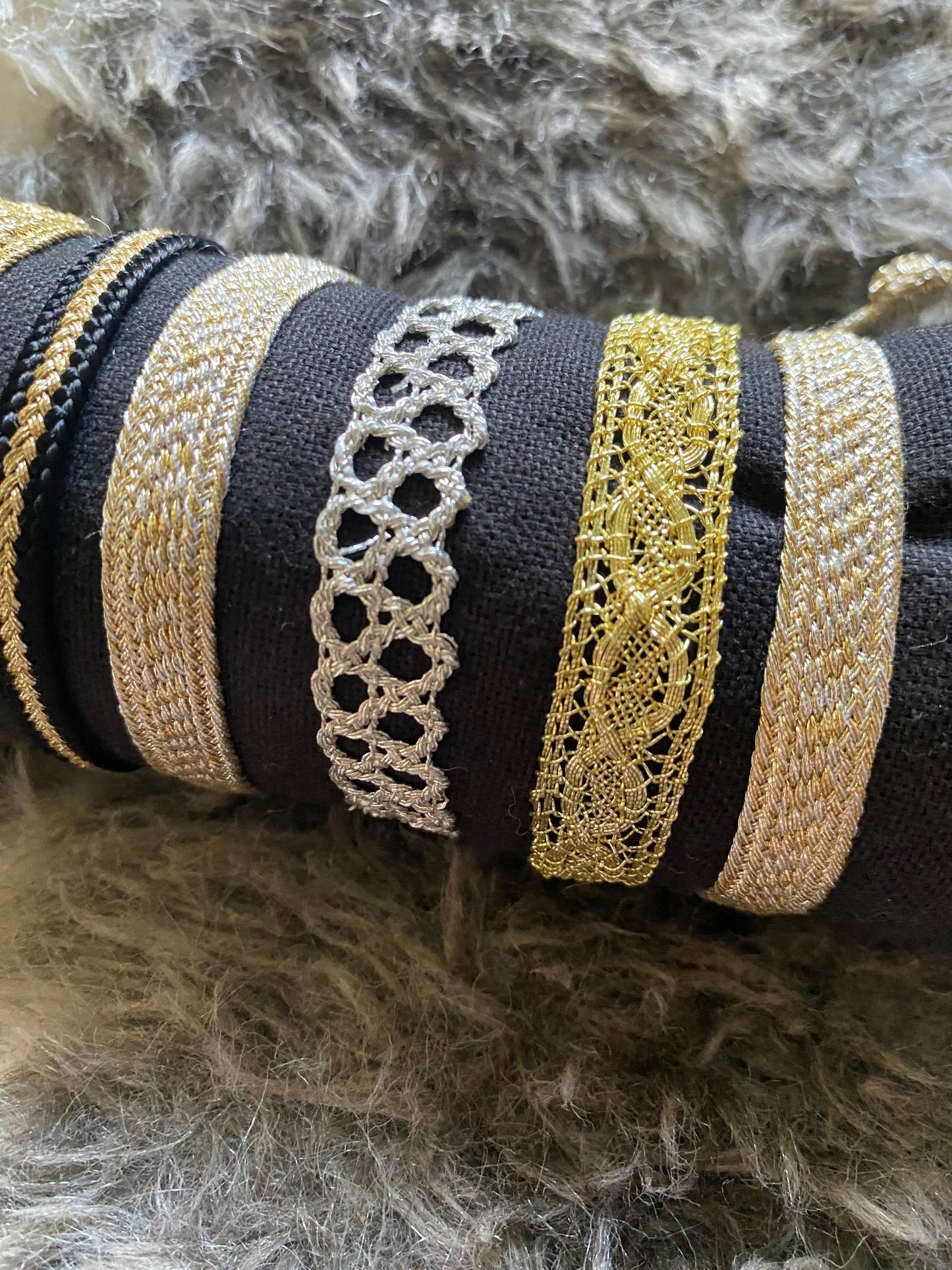 Bracelet passementerie ARGENT ART&MISS