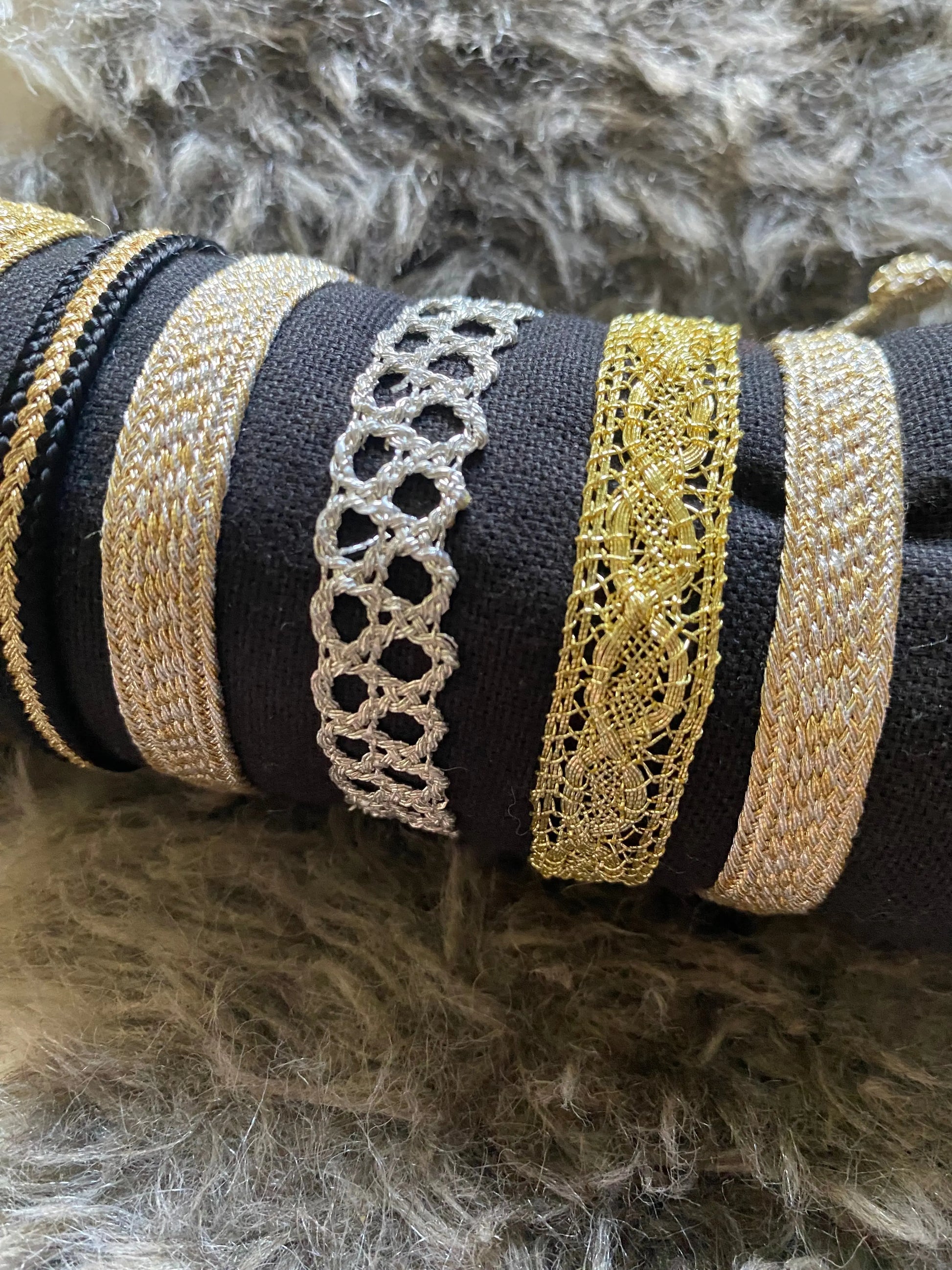 Bracelet passementerie ARGENT ART&MISS