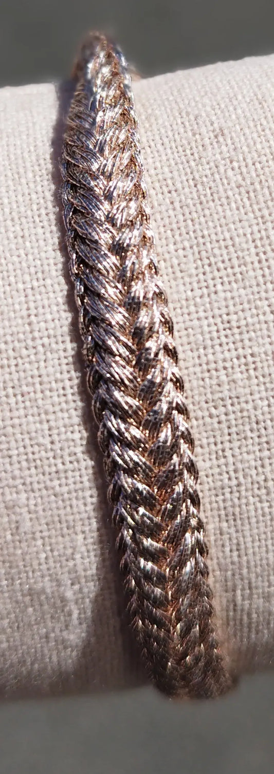 Bracelet passementerie fin rose gold ART&MISS