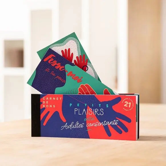 Chéquier Coquin petits plaisirs entre adultes consentants Opari