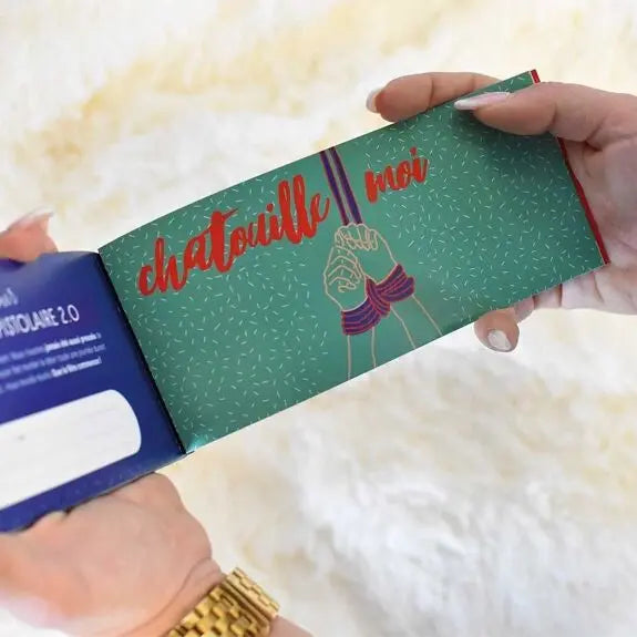 Chéquier Coquin petits plaisirs entre adultes consentants Opari