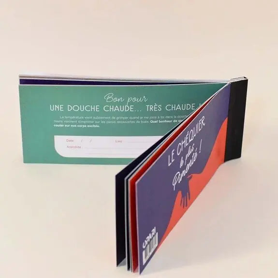 Chéquier Coquin petits plaisirs entre adultes consentants Opari