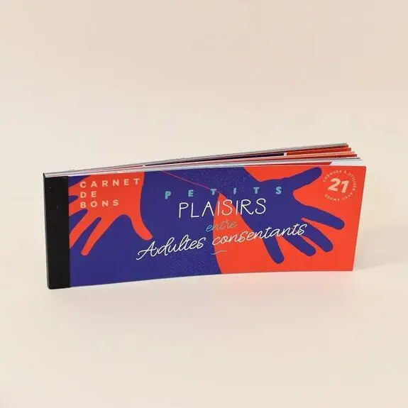 Chéquier Coquin petits plaisirs entre adultes consentants Opari