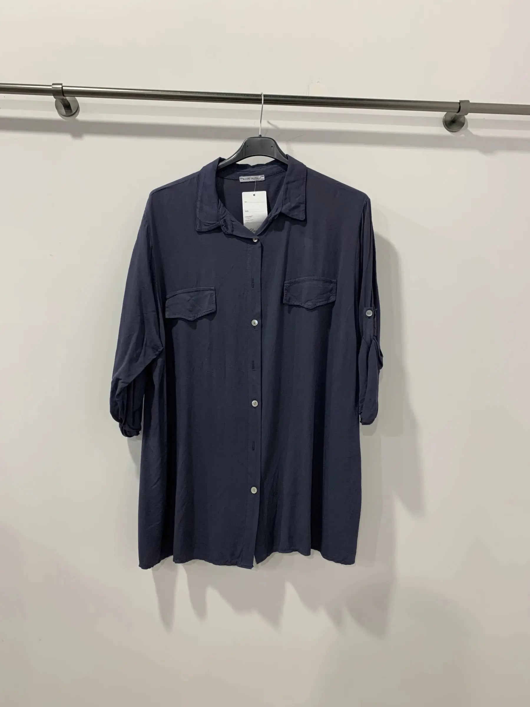 Chemise fluide marine danny