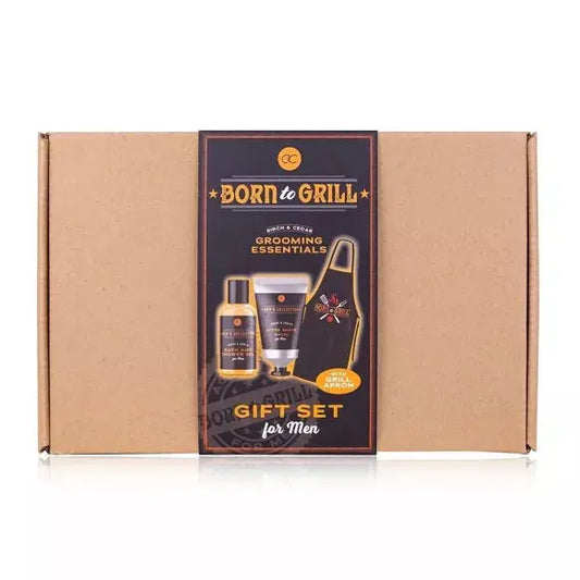 Coffret cadeau set de bain tablier MEN'S COLLECTION  Accentra