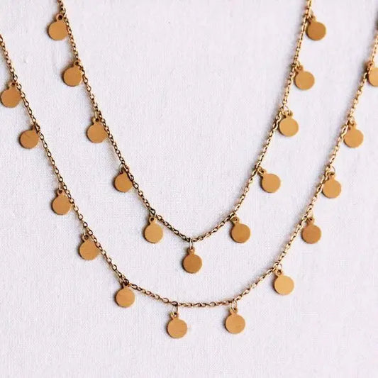 Collier long double pièce Bazou