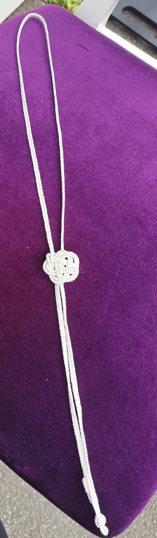 Collier passementerie argenté ART&MISS