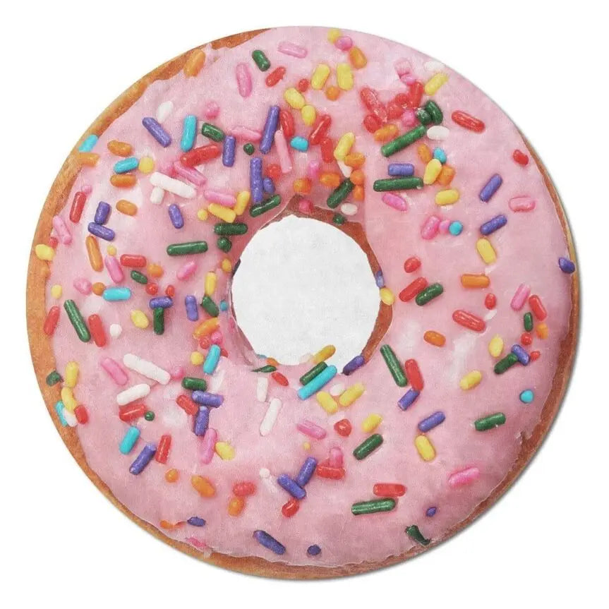 Couverture en flanelle chaude, 120 cm motif donut Dam Electronics