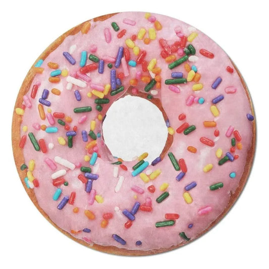 Couverture en flanelle chaude, 120 cm motif donut Dam Electronics