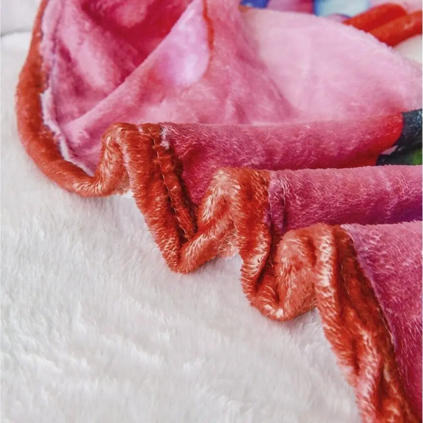 Couverture en flanelle chaude, 120 cm motif donut Dam Electronics