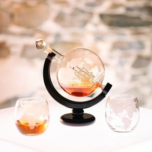Ensemble Décanteur Globe et Verres Mundua Opari