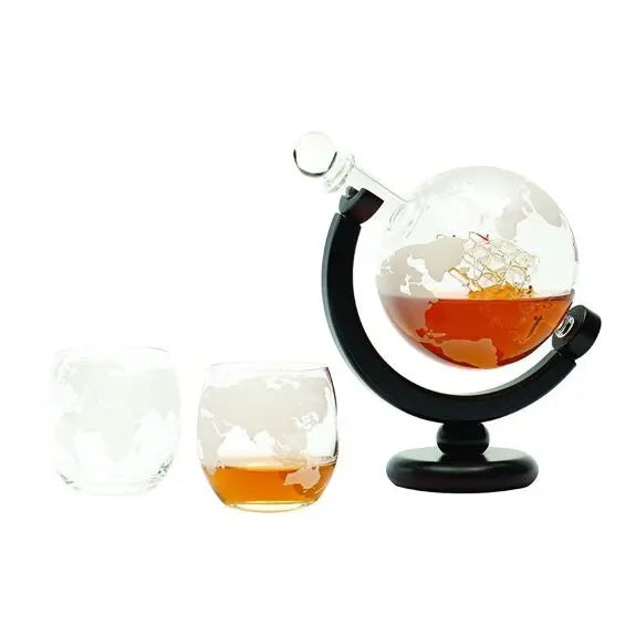 Ensemble Décanteur Globe et Verres Mundua Opari