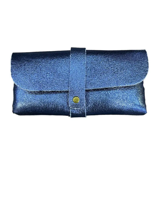 Etui à lunettes en cuir irisé FABRICATION ITALIENNE JULIET'S&CO
