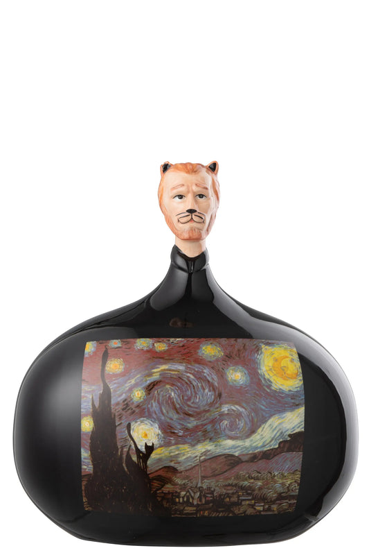 Figurine "Les Chartistes", inspiration Van Gogh 22cm J-L