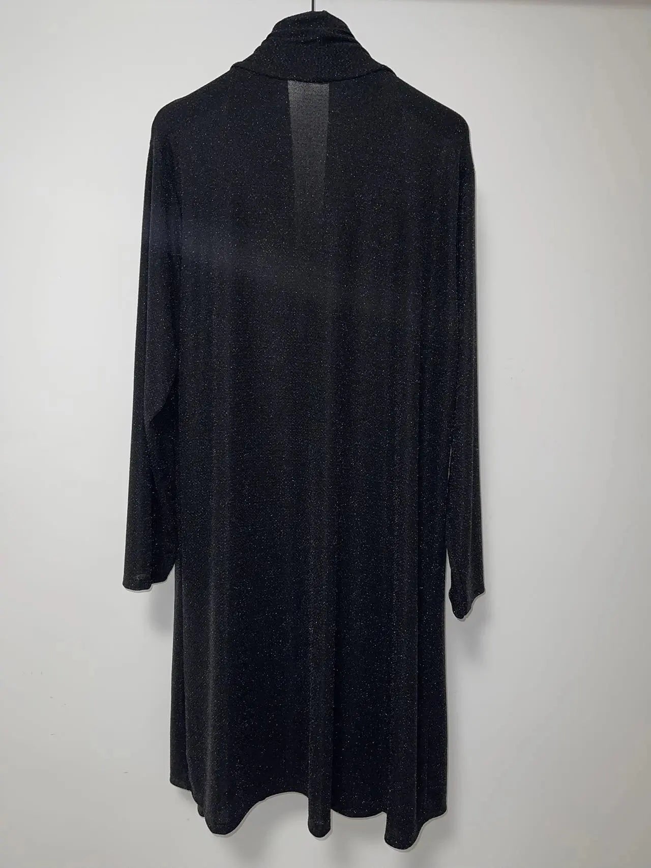 Gilet métallisé noir Pomme Rouge
