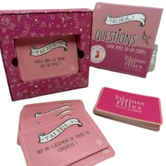 Jeu Lanceur de discussion T'as déjà ? Les Vilaines Filles