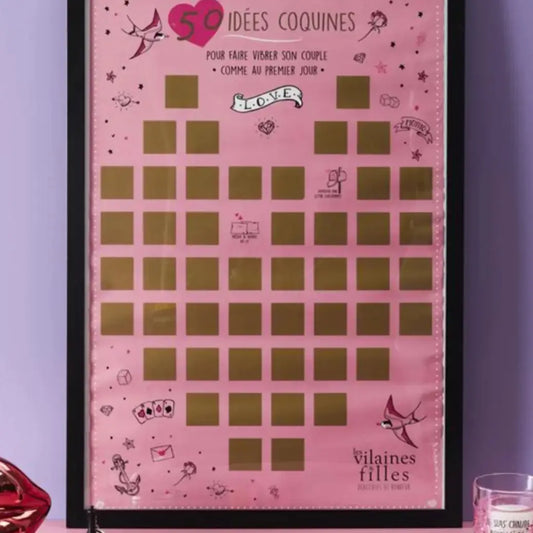 Jeu sexy à gratter Les Vilaines Filles